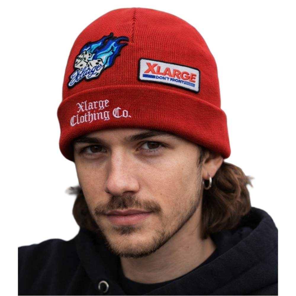 XLARGE Racing Patch Beanie UO